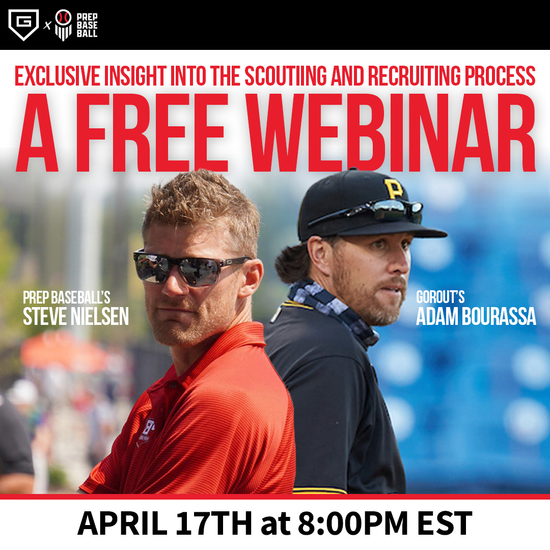 prepbaseball's tweet photo. ๐ @Go_Rout x Prep Baseball Webinar ๐ป
Weโre less than a week away from former baseball professionals Adam Bourassa and Steve Nielsen providing exclusive insight into the collegiate scouting process. Sign up today to secure your spot! ๐
๐ https://t.co/xZNsiNljtd | #GoRout https://t.co/32LmG8DgYj