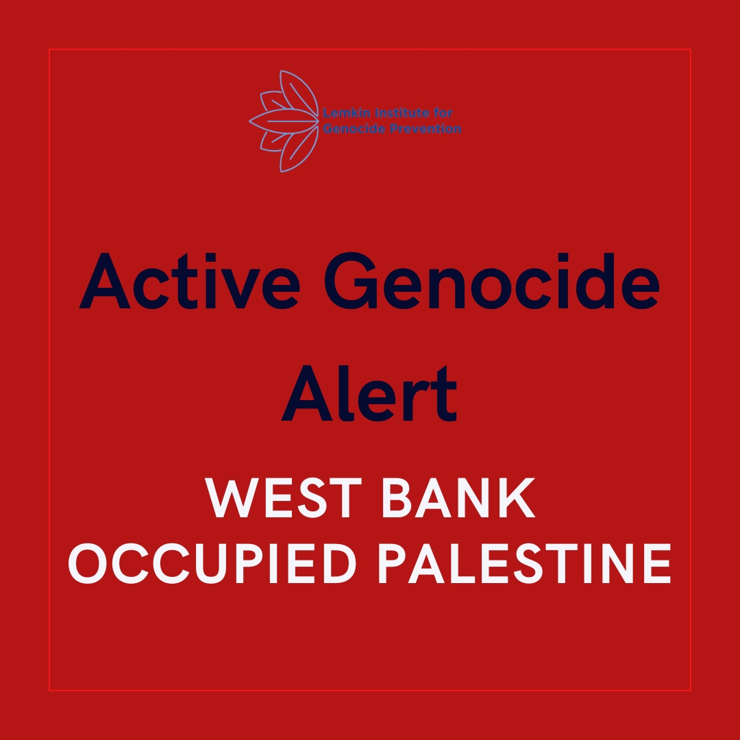 The @LemkinInstitute is horrified by the dire situation transpiring in the #WestBank. During what has already been a devastating six months of genocide in #Gaza, the Israeli government has used this opportunity to expand and intensify expulsions and forced displacements of…