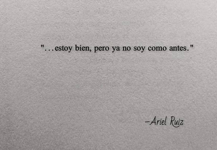 accionp0eticaes's tweet photo. ✨ 11 : 11 ✨
"... estoy bien, pero ya no soy como antes." https://t.co/BmJQeDIn5u