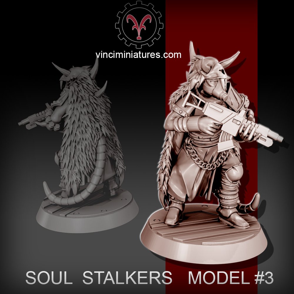 New soul stalker mini for dark future skirmish line available today 👍
#necromunda #underhive #ratskins #skirmish