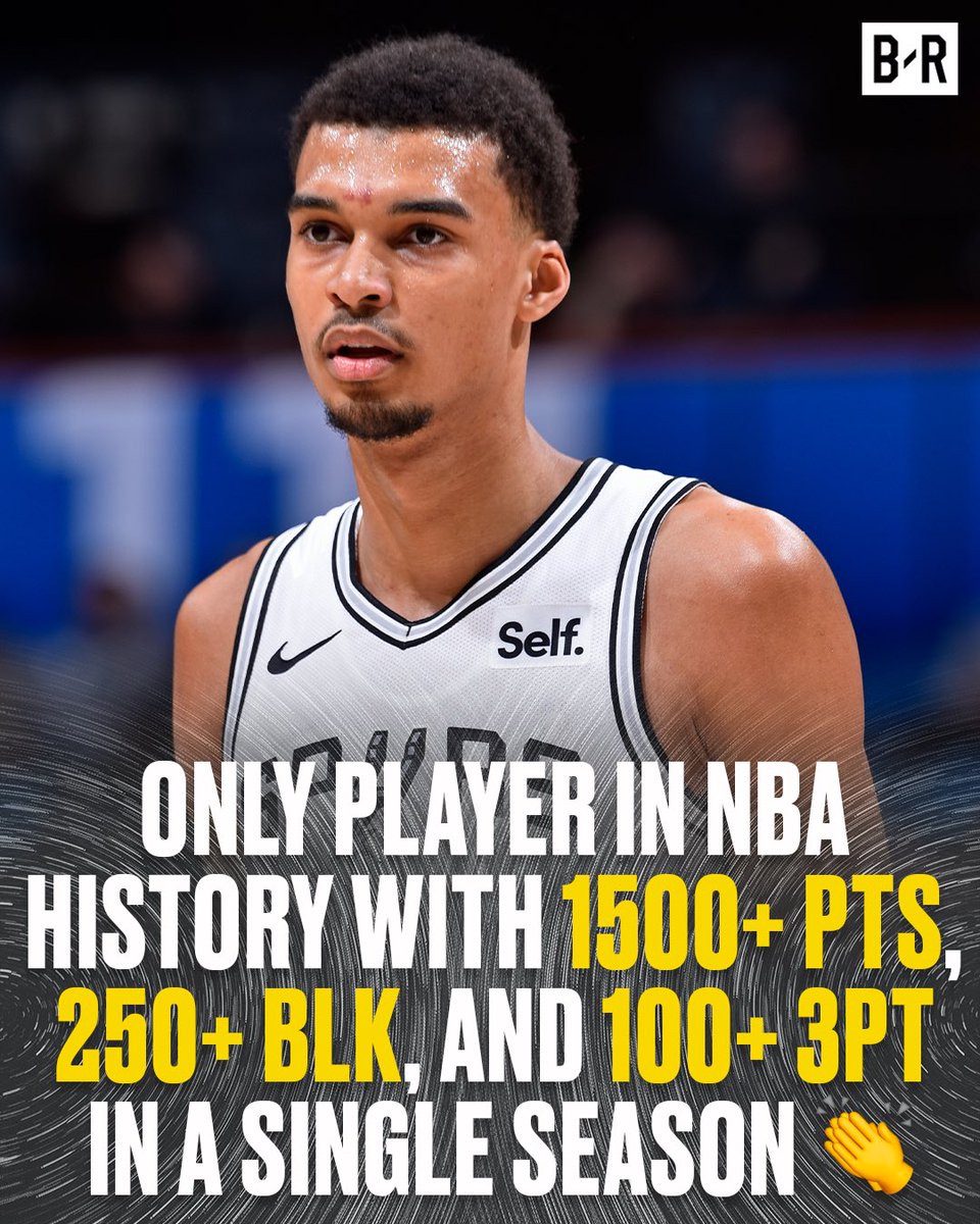 Wemby will miss the Spurs final game due to ankle injury management

Historic season for the rook 🫡