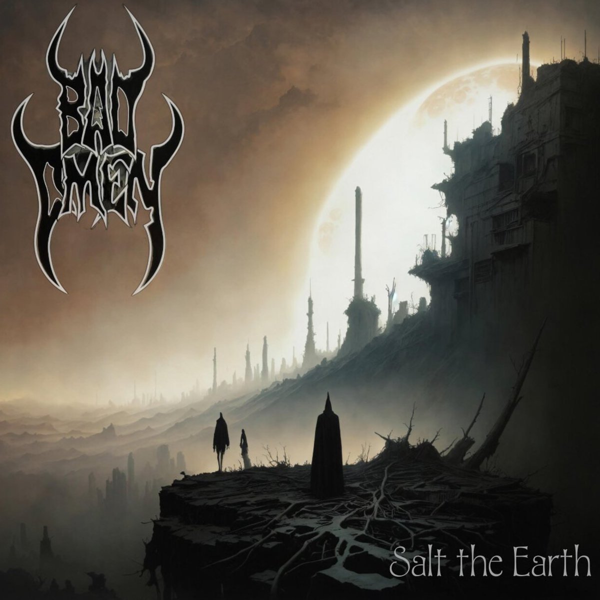 DETH DEKK DOMINIONS:🎧🆕🎧2⃣0⃣2⃣4⃣ BAD OMEN - Salt The Earth 🇺🇸 💢 Debut album from Seattle, WA, U.S Death/Thrash Metal outfit 💢 WIPPED➡️songwhip.com/bad-omen/salt-… 💢 #BadOmen #SaltTheEarth #DeathThrashMetal #DDDApr13 #DethDekk #KMäN