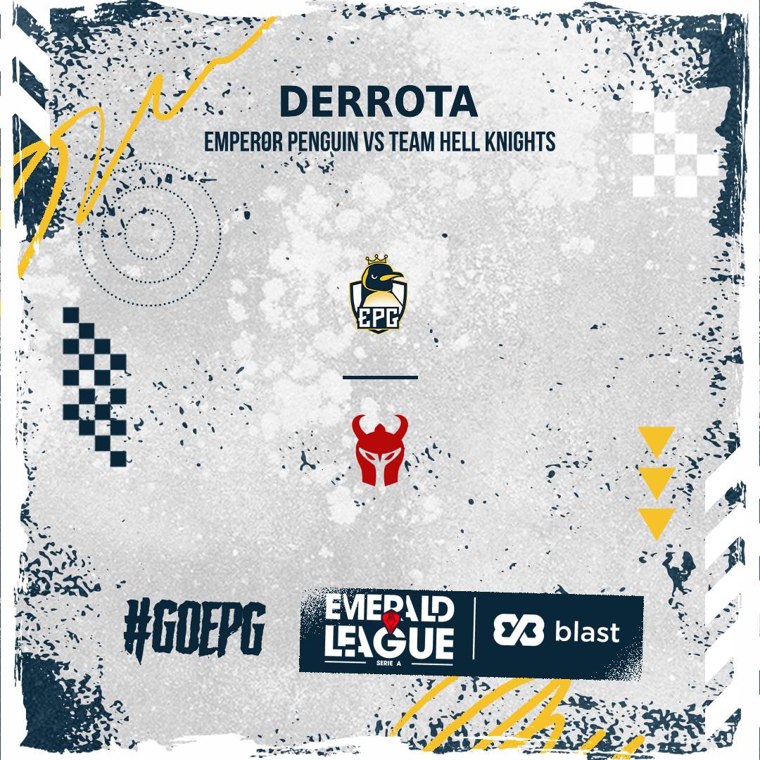 emp_penguin_gg's tweet photo. Aunque la batalla fue difícil, nuestra aventura en la #EmeraldLeagueSerieA sigue adelante. A pesar de la derrota 0-2 vs @teamhellknights, nuestros Emperadores permanecen en el Loser Bracket, listos para recuperarse y demostrar su fuerza. 💙🐧
¡GG WP @teamhellknights!
#GoEPG https://t.co/bJzPdxiuXp