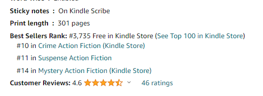 👀LOOKY HERE! I've never been Top 10 in anything before. This sale is doing great! (If you want to join the fun, my book is FREE and a link is below.) books2read.com/AotP