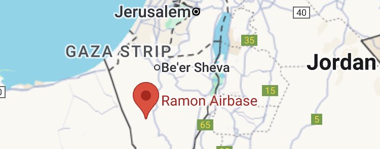 ⚡️Israeli Channel 12 confirmed that 7 missiles hit the Ramon air base in the Negev.