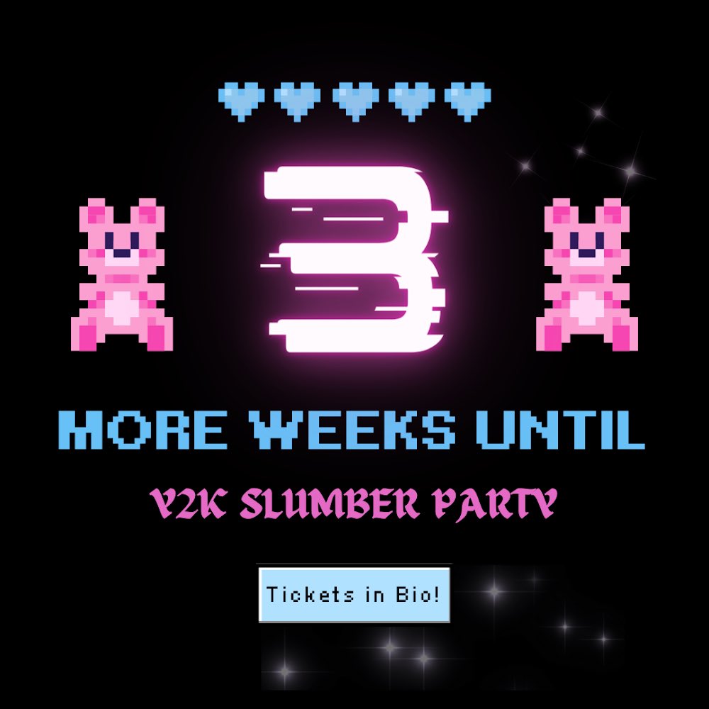 TriggerCo's tweet image. Don’t miss out on the Slumber Party of the year happening in just 3 weeks ⏳