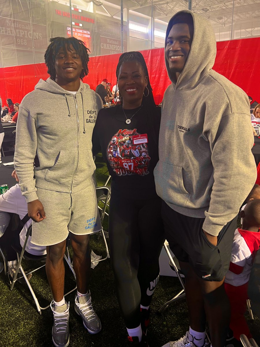 From Chaminade Lions To Ohio State Buckeyes! I’m so proud of them ♥️ Spring Football Game 24’ #BuckeyeNation #OSUFootball