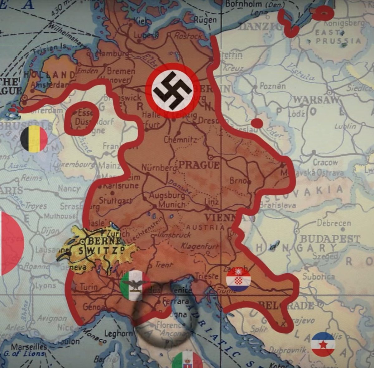 Mennesker2's tweet photo. Hitler really looked at this and thought "yeah we can still win tho" https://t.co/ftF9ZWboB2