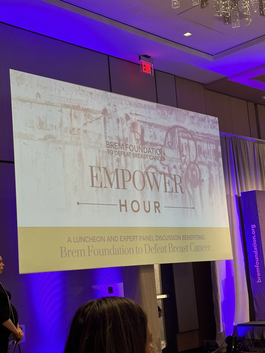 I attended @bremfoundation Empower Hour event discussing prevention of Breast Cancer. I ran into MD Del.@JPenaMelnyk who is a great nursing advocate and able to speak with Brem’s founder Dr. Rachel Brem. Nursing continues to support the wonderful work they do for patients.