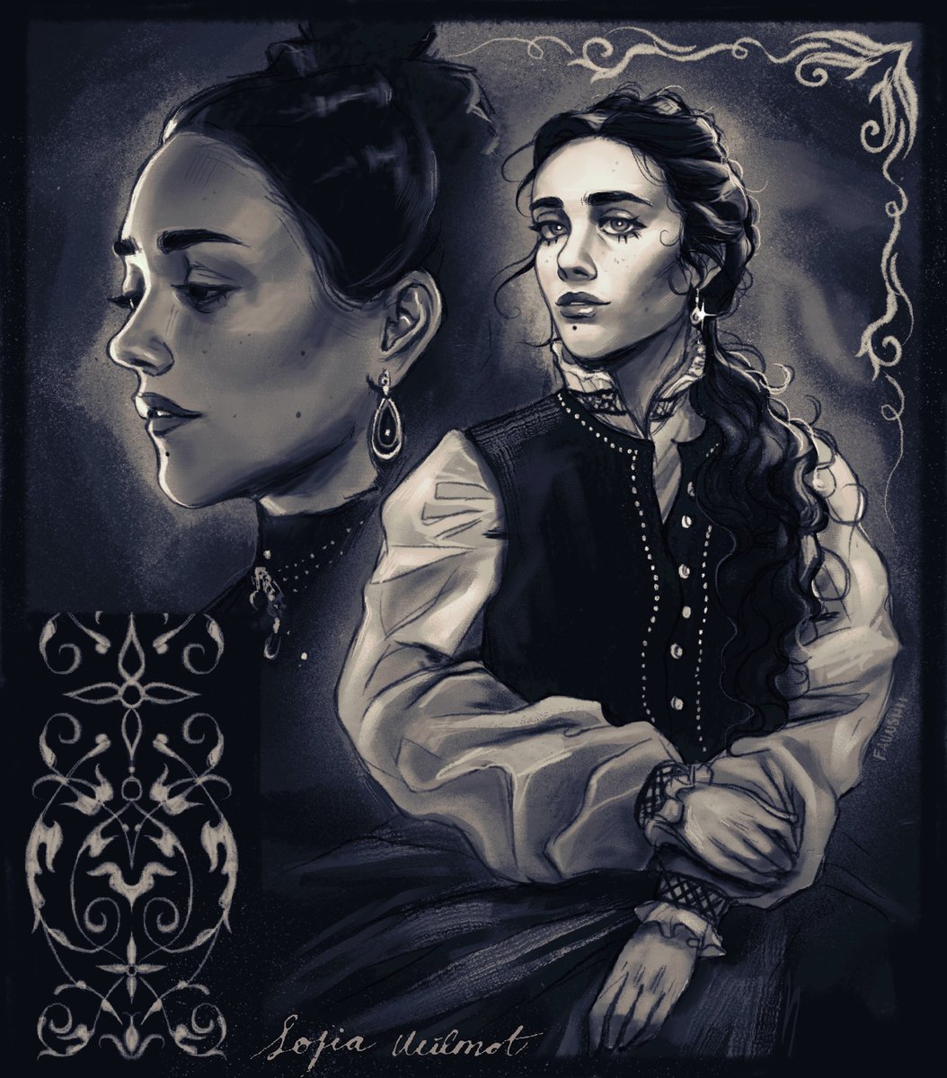 faunshii's tweet photo. anyone watched renegade nell........ #renegadenell #nelljackson #sofiawilmot #alicekremelberg #illustration #fanart #art #artwork #digitalart #procreate https://t.co/jY4gVC4f3A