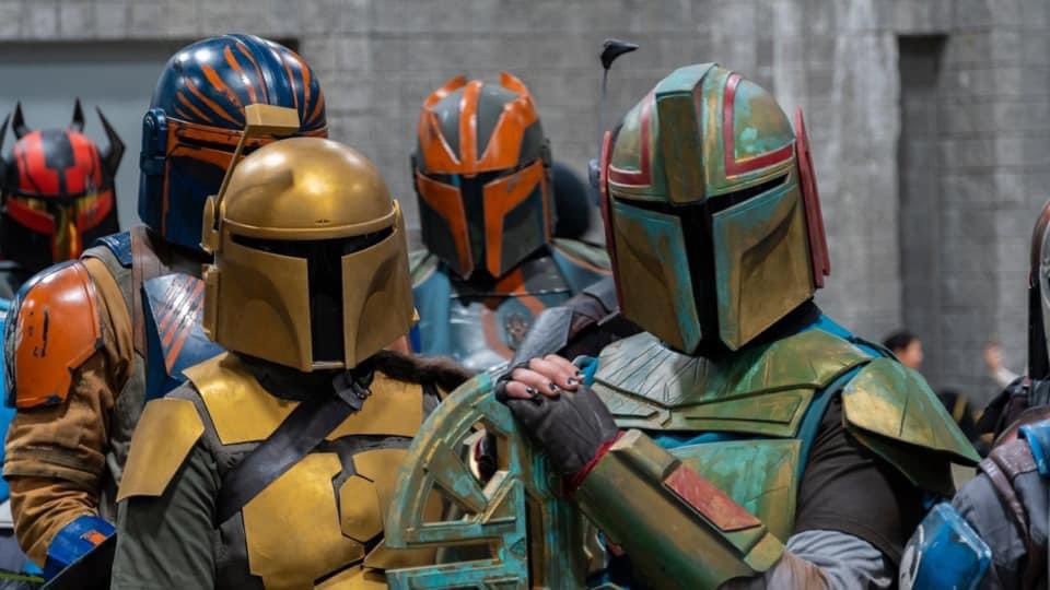 Mandos come in a variety of colors- personalize your kit today! Join the Mando Mercs today! Start your Mandalorian journey by going to mandalorianmercs.org/educate/ mandalorianmercs.org/kyrimorut/ #MMCC #MandoMercs #FamilyIsMoreThanBlood #YouAreNotAlone #thisisourway
