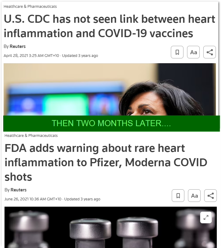 _Sosipatra's tweet photo. @CaulfieldTim @_Jahan GASLIGHTING. You infer this data collection exercise has falsified any link between vaccines and myo deaths. It simply says their data (more likely their methodology) 'didn't support it'. Where is the autopsy research? People BEWARE of what is sold as 'science.'
Lest we forget: https://t.co/eiXWGWCuKj