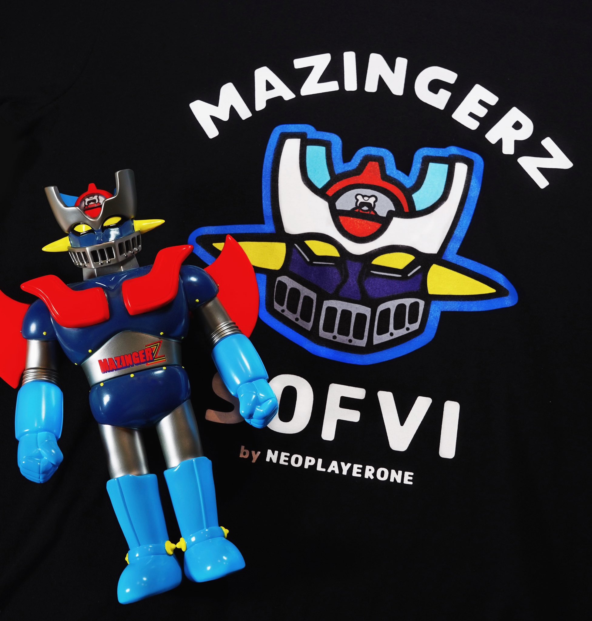 NEOPLAYERONE マジンガーZ MAZINGER Z 永井豪 ソフビ マシンガーZ カー