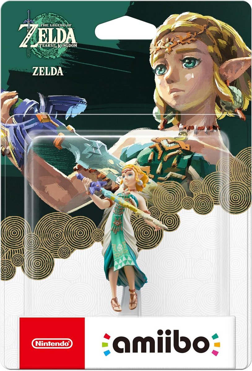 The Legend of Zelda Tears of The Kingdom - Zelda Amiibo (Amiibo) à 14.99€ sur ```Amazon FR``` ! ► amazon.fr/dp/B0C8Y1FDFX?… #Publicité