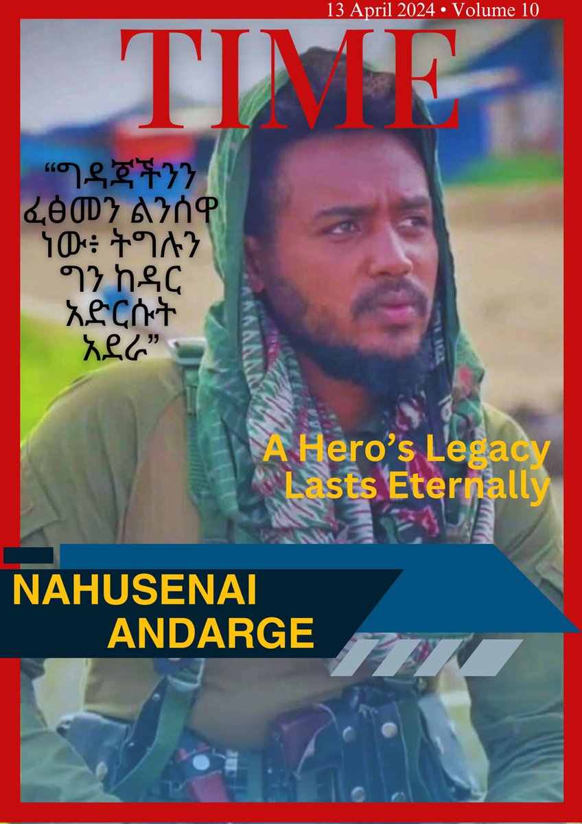 #Hero

A hero’s legacy lasts eternally!

#NahusenayAndarge #Fano #Fano4Freedom #WarOnAmhara #Justice4Ethiopia #Justice4AddisAbaba