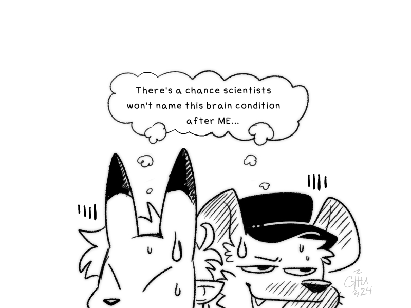 Award-winning Webcomic Brain 🧠 feat. @ClefdeSoll & yours truly