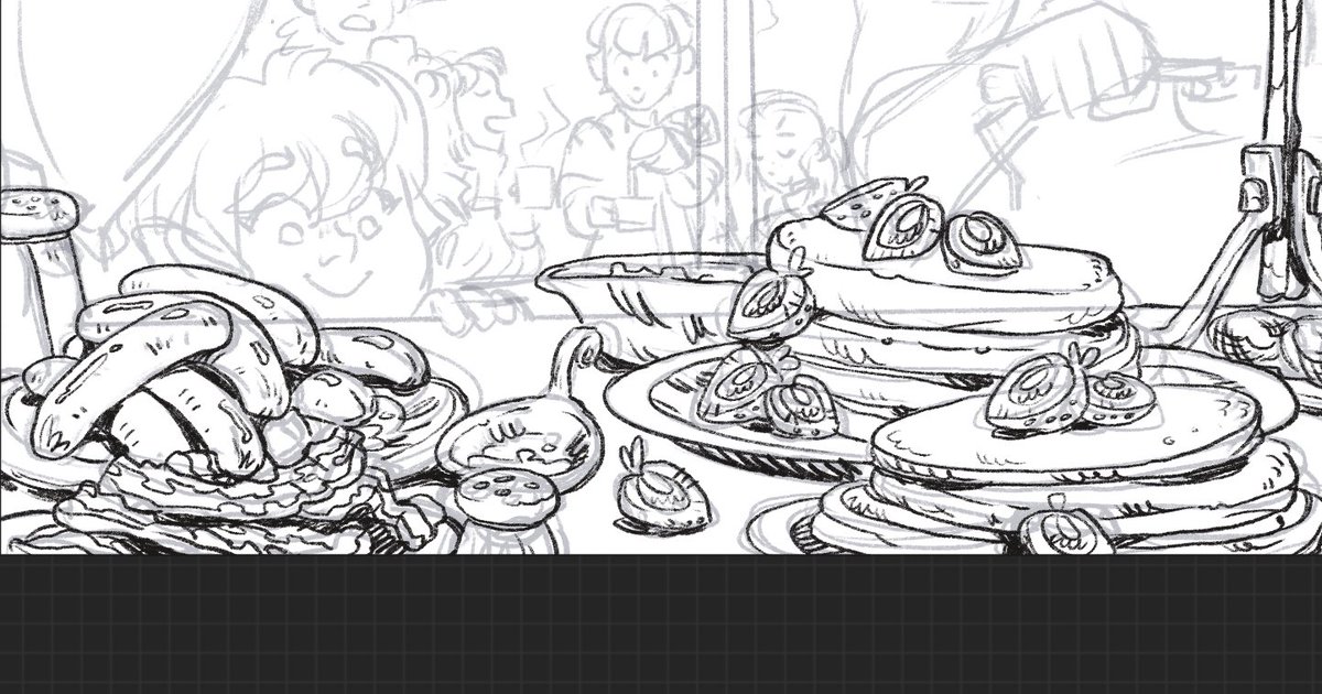 Lining some Fantasy Breakfast 🍳