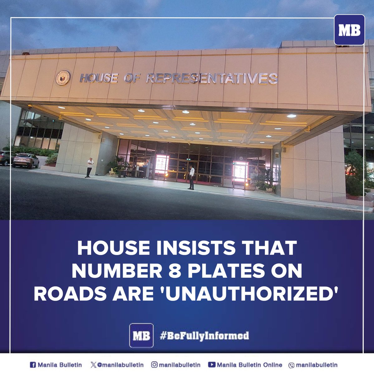 No Authorized No. “8” Protocol Plate! After the pronouncement of the President that government officials and employees should be the firsts to follow traffic rules, a Land Cruiser took the bus lane and escaped apprehension.Then there’s the woman who claimed to be from the…