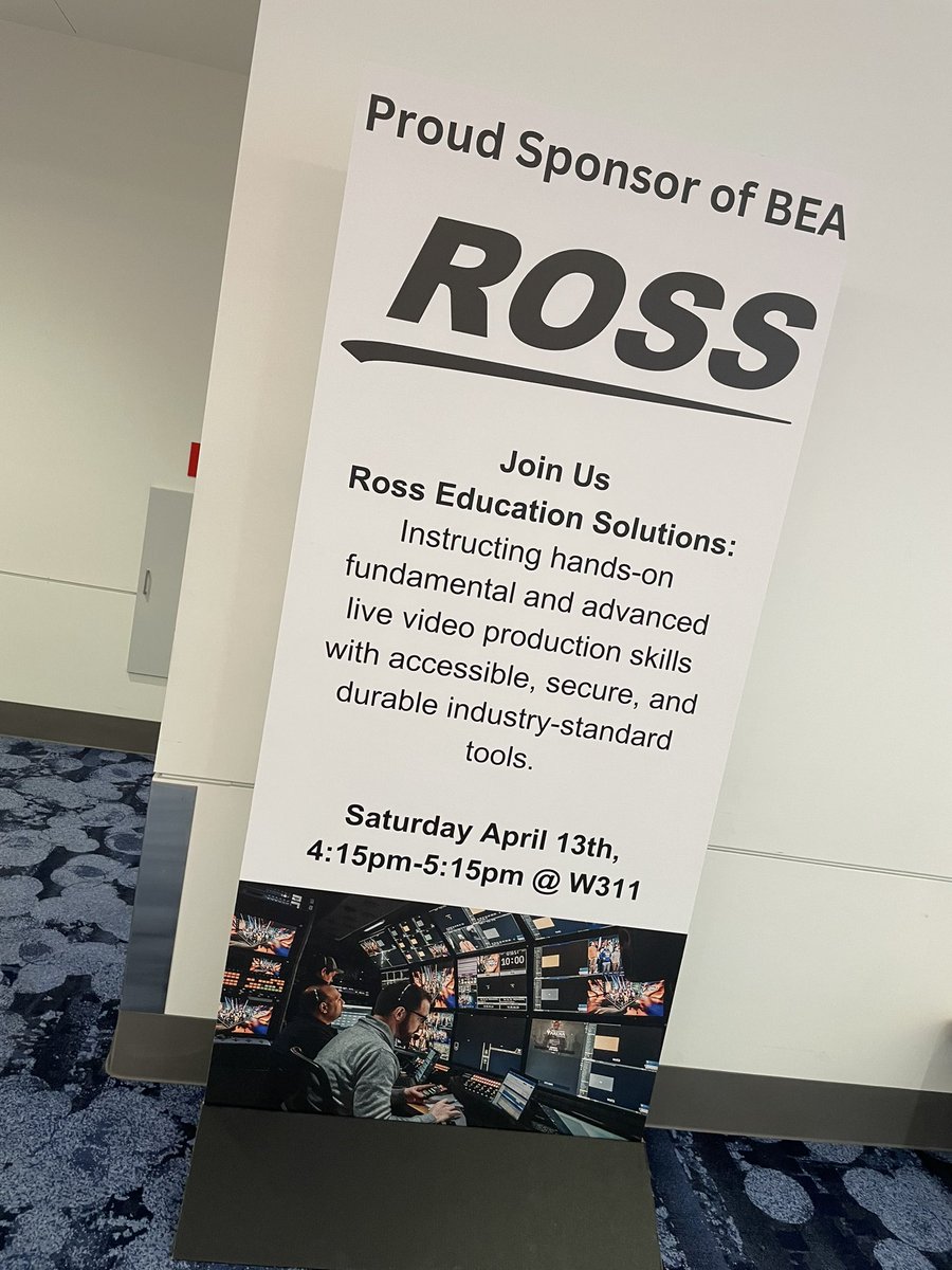 Fun sessions <a href="/NABShow/">NAB Show</a> &amp; <a href="/BEAWebTweets/">beawebtweets</a> w/AI and <a href="/ross_video/">Ross Video</a> <a href="/RossPS_/">Ross Production Services</a>
