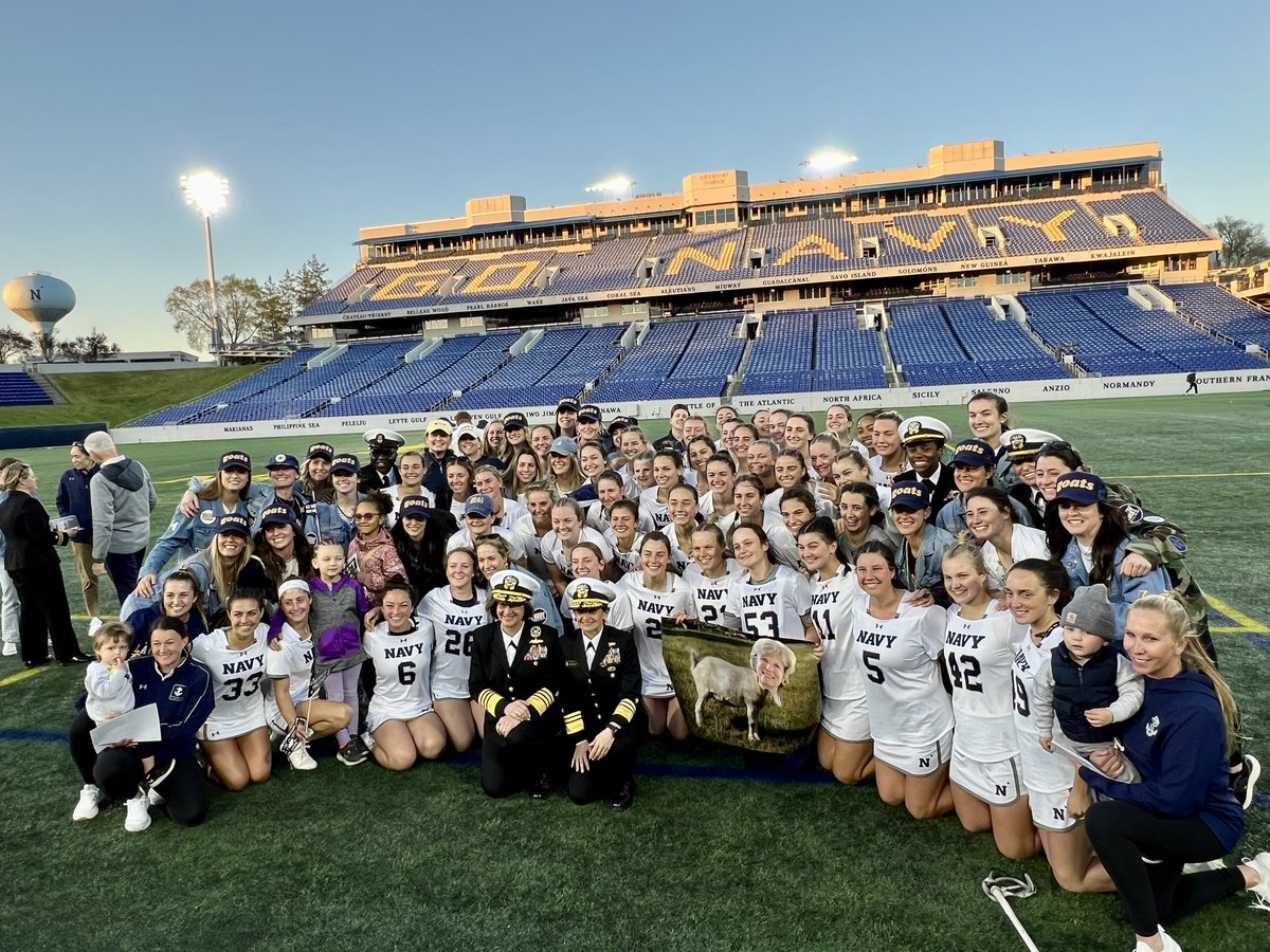 With today’s @NavyWLax victory we have clinched the Star Series presented by @USAA‼️

The Mids are now 40-4-2 in the last 46 years competing in the Star Series ⭐️

#GoNavy | #BeatArmy