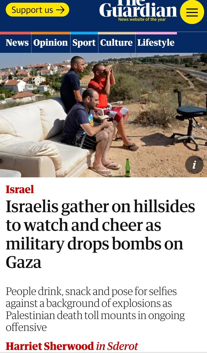 Why have Israelis suddenly stopped enjoying aerial bombardments? 🤔