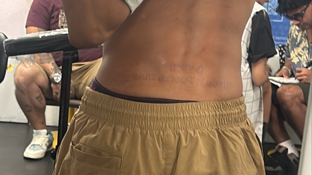 noteviltysun's tweet photo. GOT BRANDED (tattoed) TODAY! 
IM A DOLL! Sorta kinda https://t.co/mvamQox1yF