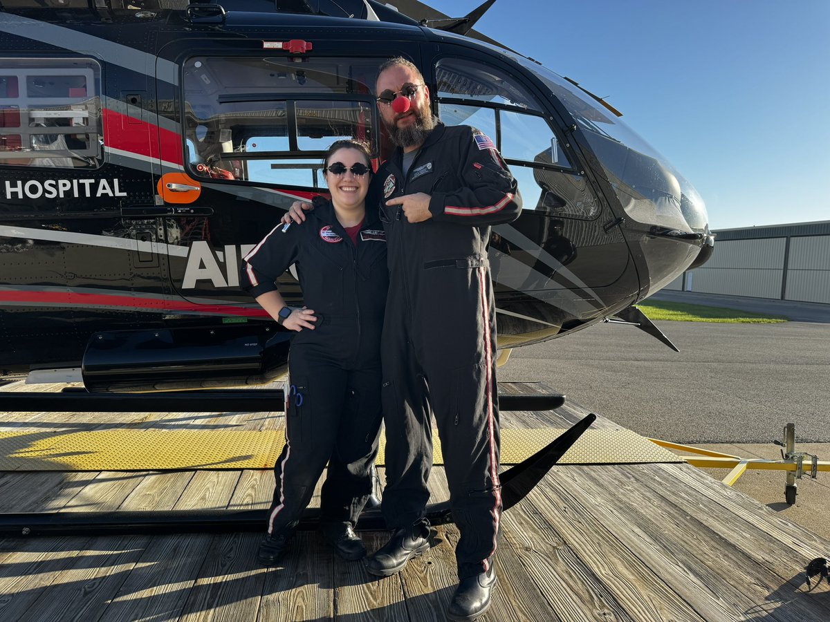 What a day for the magnificent <a href="/kellytillotson2/">Kelly Tillotson, MD</a> who completed flight #100 today!!