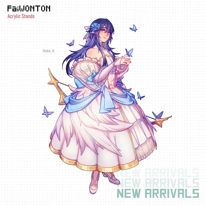 Also finished in time for EmblemCon  A commissioned design for Bridal Lucina. #FireEmblem 