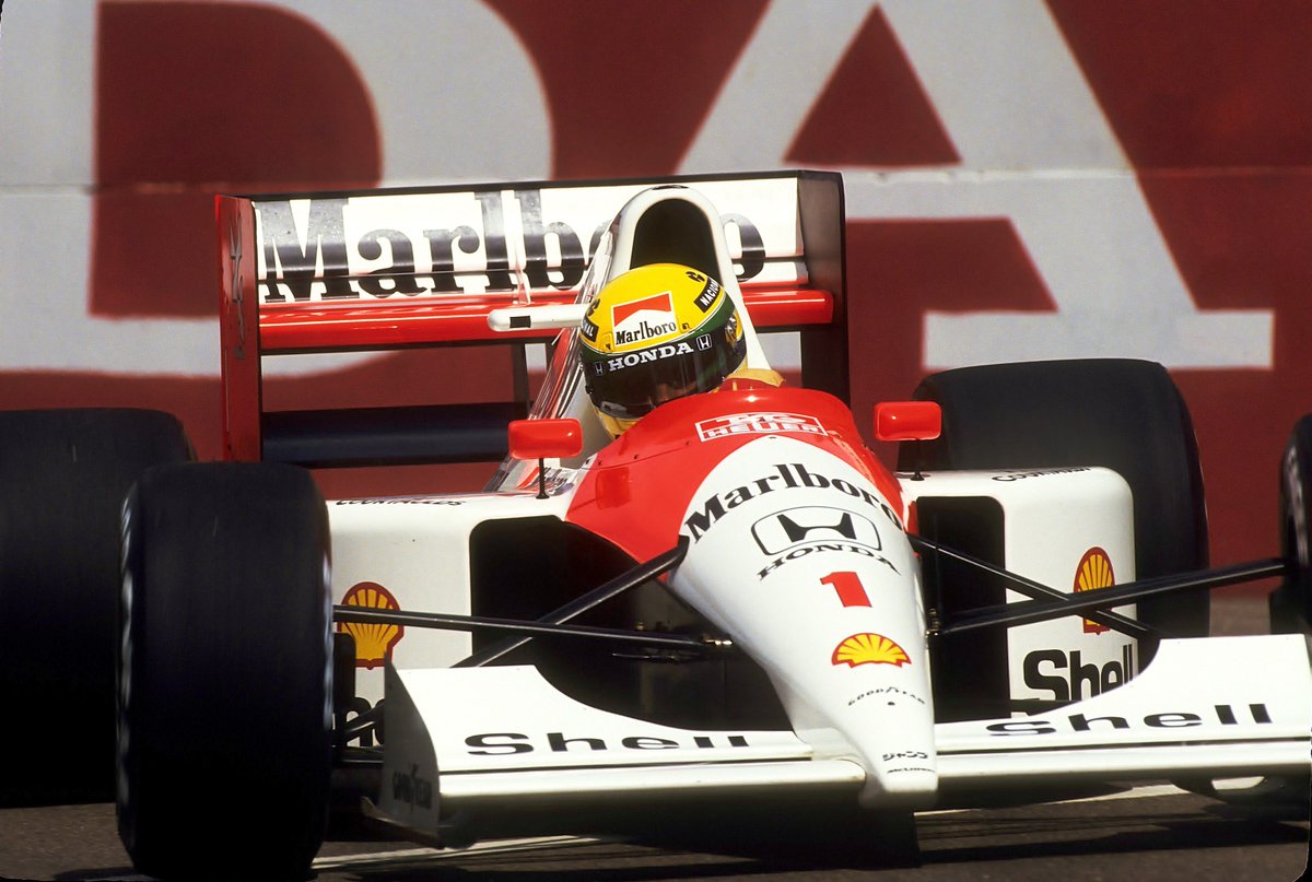 Em 1991, Senna se tornou o único piloto da história a ser campeão com motores V12 #F1