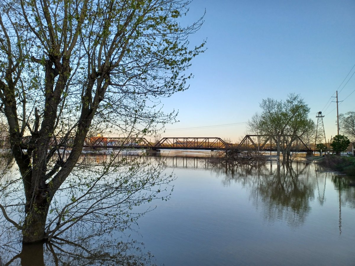 Golden hour, Marietta Ohio.