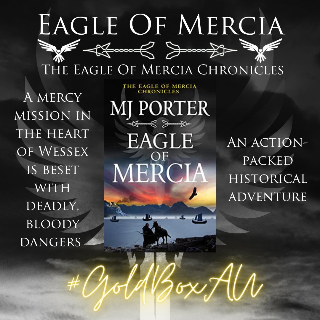 #EagleOfMercia is on sale today (AU). 

Book 4 in #TheEagleOfMerciaChronicles an action-packed historical adventure. 

A mercy mission in the heart of Wessex is beset with deadly, bloody dangers.

books2read.com/EagleofMercia

#NinthCentury #Goldbox #Amazon #BookDeal