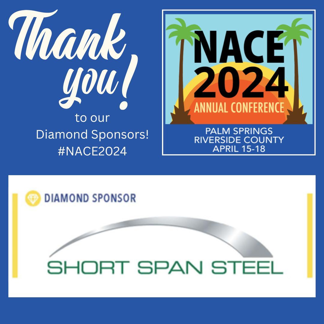 EngineersNACE's tweet photo. #NACE 2024 is almost here!  Our conference isn't possible with support from our sponsors.  Special thanks to our Diamond Sponsor - Short Span Steel Bridge Alliance (SSSBA) Visit them in the Expo Hall, Booth #412 #countyengineers #countyroads https://t.co/z4HbnqfEE0