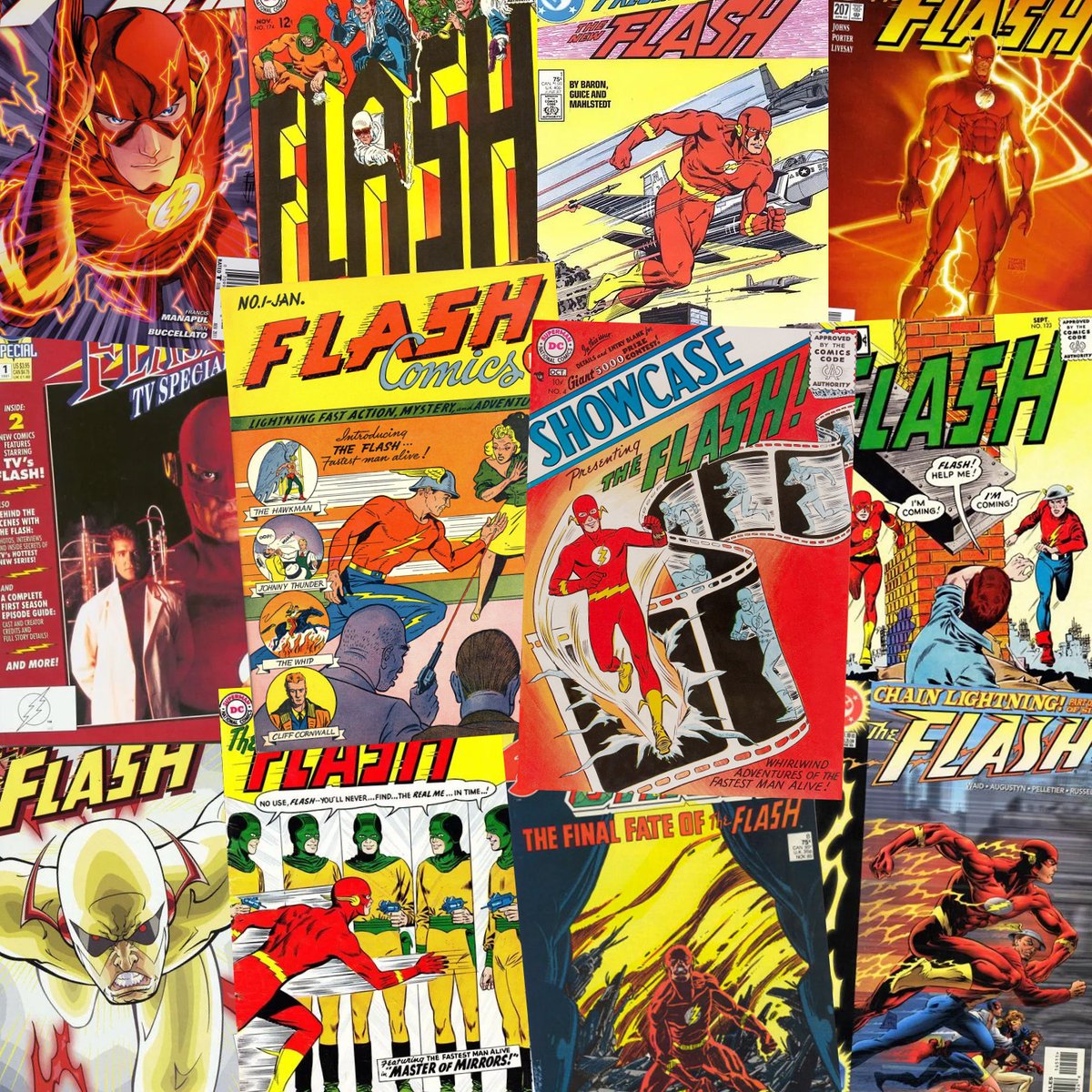 What was the 1st comic you bought featuring @theFlash? A copy bought at a local newsstand back in the day? A cover that caught your eye? Share below! ⚡️⚡️⚡️ #TheFlash #Flash #CrisisOnInfiniteEarths #JayGarrick #BarryAllen #WallyWest #comics #collector