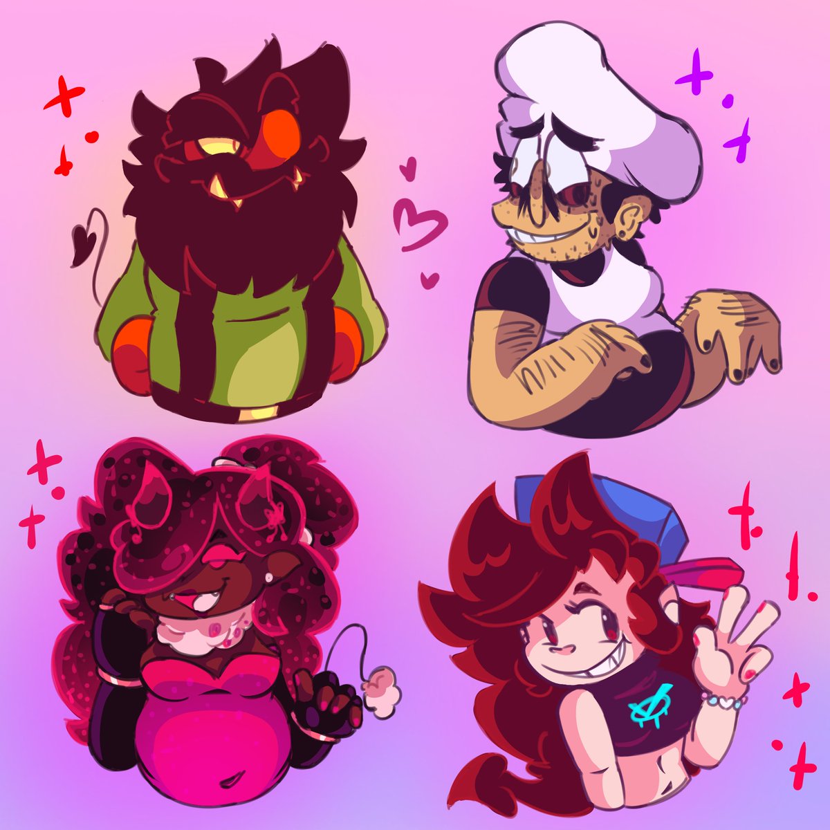 wanted to just mindlessly draw cause I feel like garbage so here’s the sillies :]]]] #antonblast #pizzatower #FNFSodastream #saturdaynightswappin