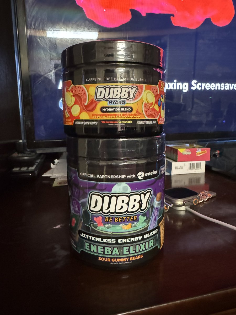 Just came in the mail! Excited to try! @DubbyEnergy