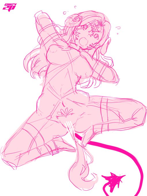 コミッション進捗 FF14ヒトイヌアウラ ラフ 