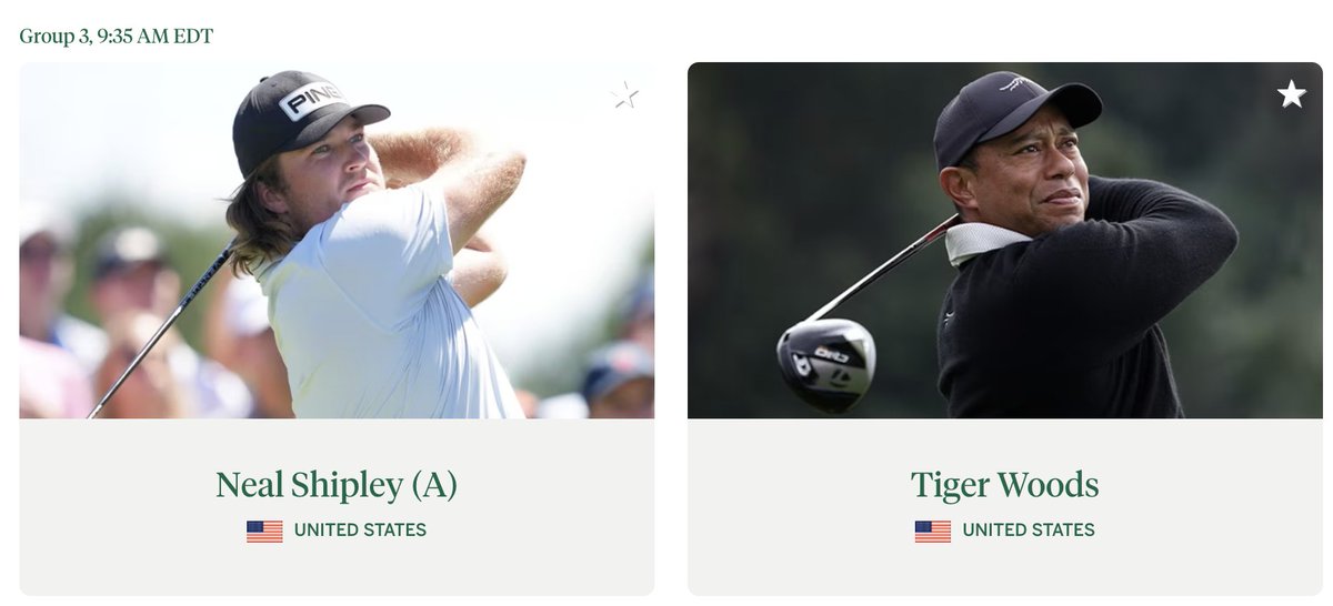 JMUMGolf's tweet photo. Follow Neal and his Sunday round at The Masters below ⬇️

📊 https://t.co/sZn4BcBc3L

#GoDukes https://t.co/8GOUwnXzfm