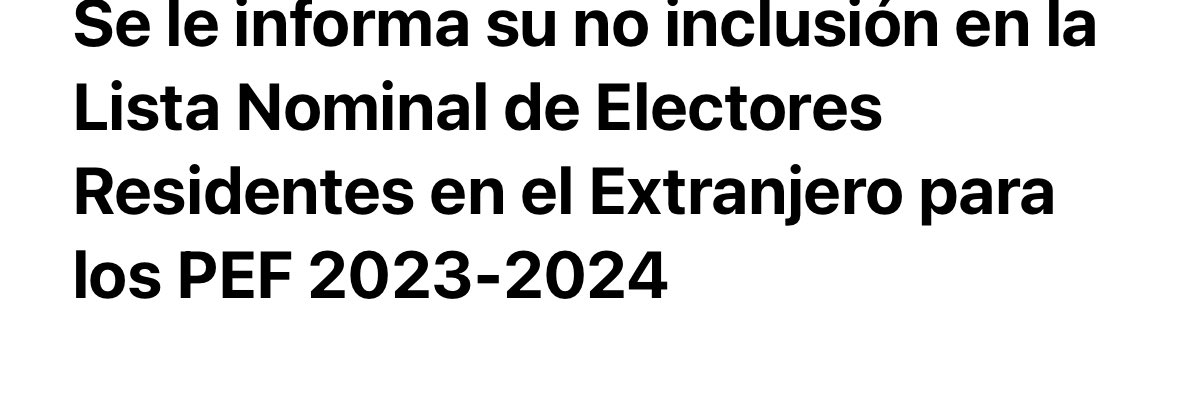 Tan_mqda's tweet photo. Resulta que algo hice mal… Igual que todas las personas que conozco que viven en el extranjero …. 😓 #INEMexico https://t.co/5Jl7sLHzGw
