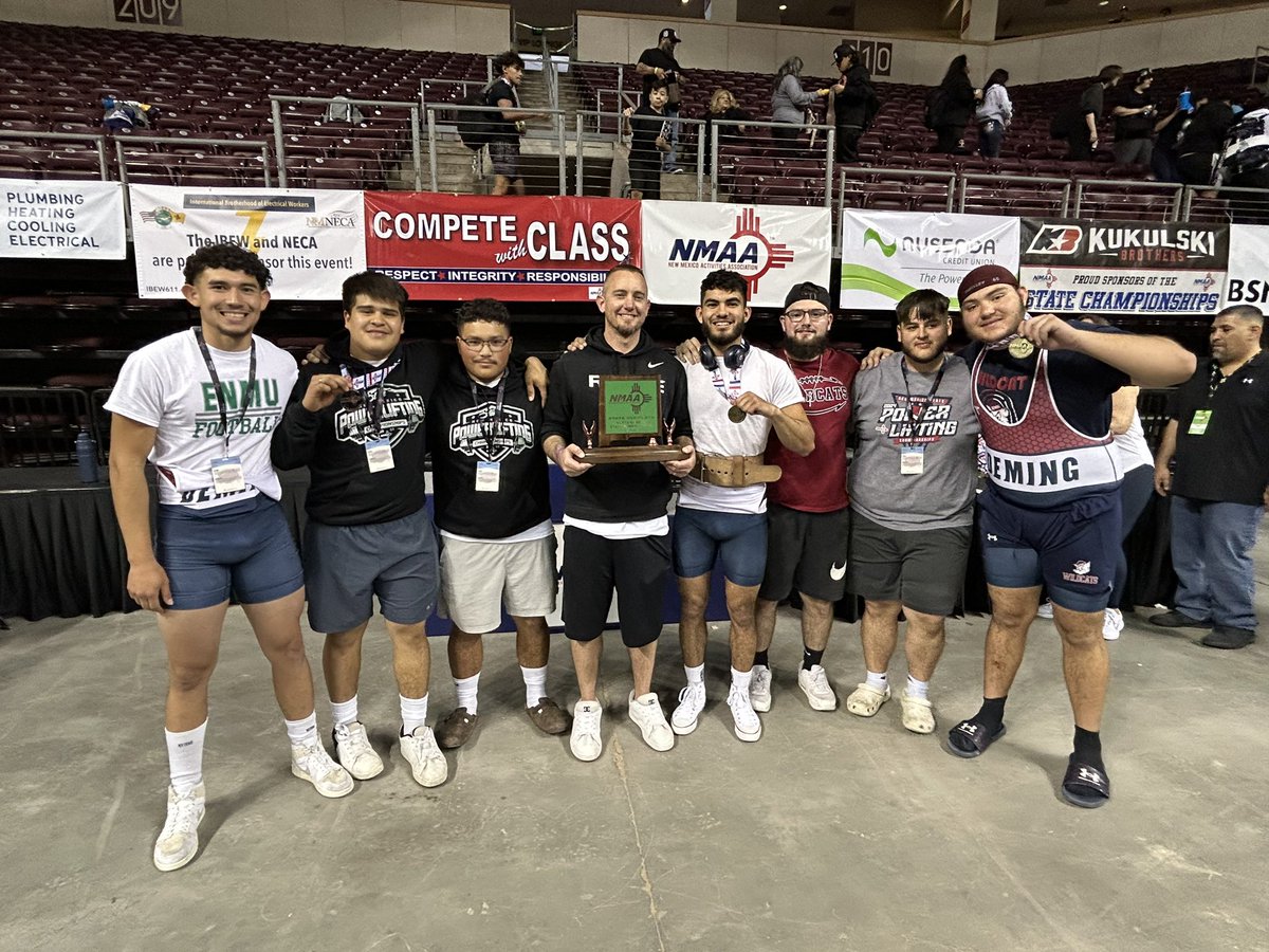 Congratulations to Lovington High School, winner of the Boys Class 4A Title at the 2024 International Brotherhood of Electrical Workers and National Electrical Contractors Association State Powerlifting Championships @ibew611 1.Lovington 2.Española Valley 3.Deming