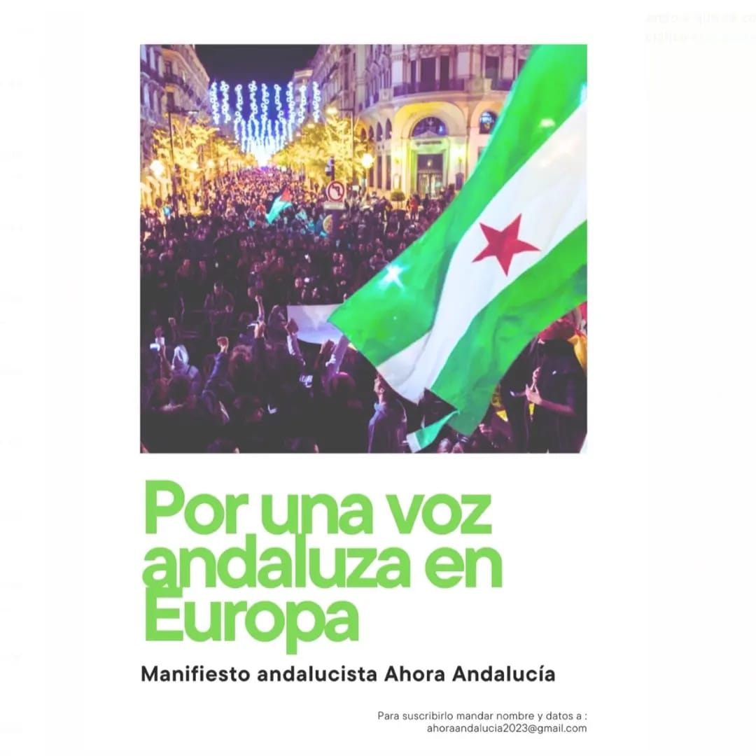 Abel_Garcia_'s tweet photo. 📢 Andalusian nationalism must be represented in the European Parliament https://t.co/nuXqFFYhb4... by @diario_16
#Andalucia #Andalusia #Europe #EuropeanParliament #EFA #EFAY #EuropeanElections #9J #PoderAndaluz #AhoraAndalucia https://t.co/47DWFND4L3