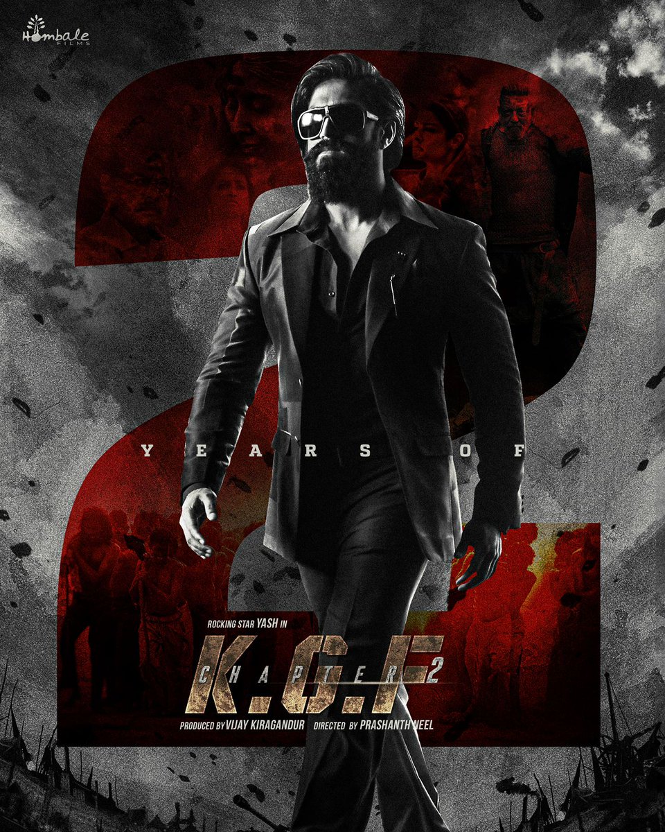 2 Years For Monstrous KGF2 🔥🔥