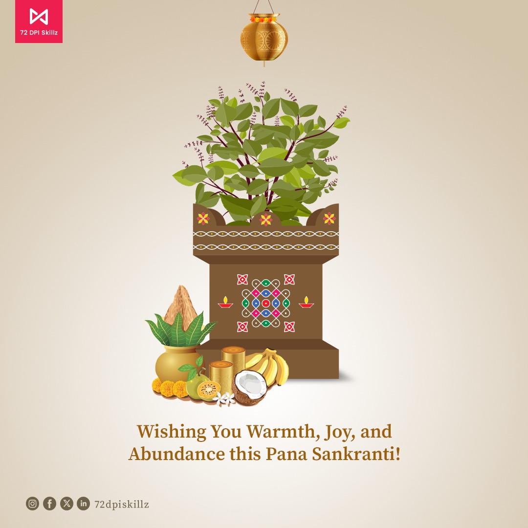 72dpiconnect's tweet photo. As we proudly celebrate PANA Sankranti, 
may our life be illuminated with the brilliance of the sun, 
our dreams take flight like colorful kites, 
and our journey ahead be adorned with endless happiness.

ପାଣା ସଂକ୍ରାନ୍ତିର ହାର୍ଦ୍ଦିକ ଶୁଭେଚ୍ଛା! 

#PanaSankranti #MahabisubhaSankranti https://t.co/hozmeIMLV6