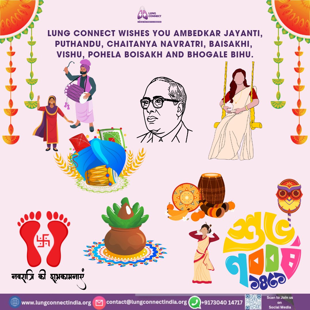 Keep all our Patients in your prayers. 

#lungconnect #harvestfestival #harvestseason #ambedkarjayanti2024 #PoilaBoishakh #BaisakhiCelebration #puthandu #chaitranavratri2024 #bihuspecial #vishuspecial #CloseTheCareGap #cancerpatientsupport #cancersupportcommunity #caresupport