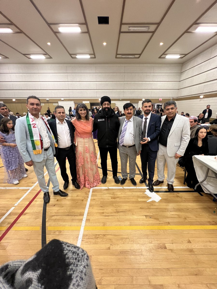 A very beautiful and blessed Newroz to the Kurdish Community. Thank you for having us. It was such a privilege to dance, eat sweets and spend time with such wonderful families. Thank you to @jasrajshallan for your wonderful words.