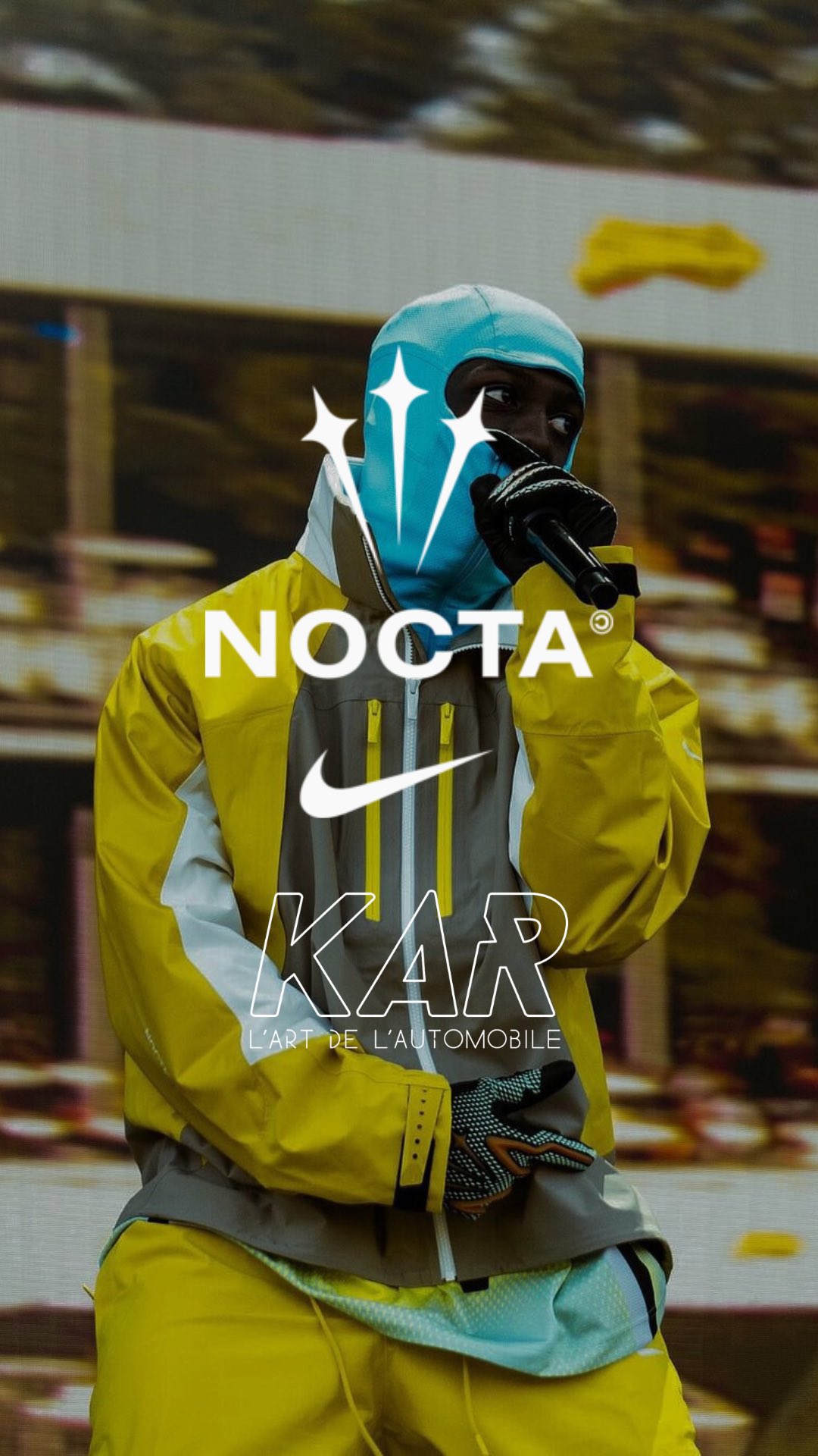 NIKE x NOCTA L’ART レーシングジャケット US M 日本L相当 NIKE x NOCTA L\u0027ARTレーシングジャケット＆パンツセットアップ新品