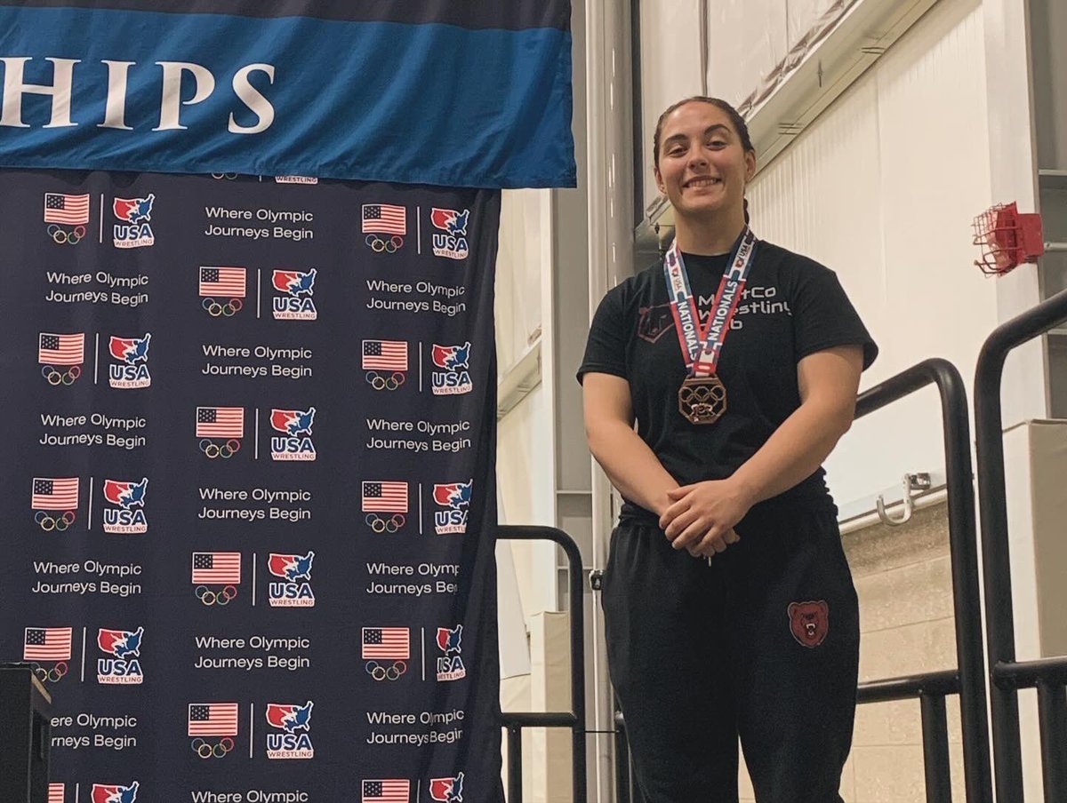 Emma Matera, @USAWrestling U23 All-American! Emma is our first program USA All-American and we couldn't be more proud! #UCBuilt