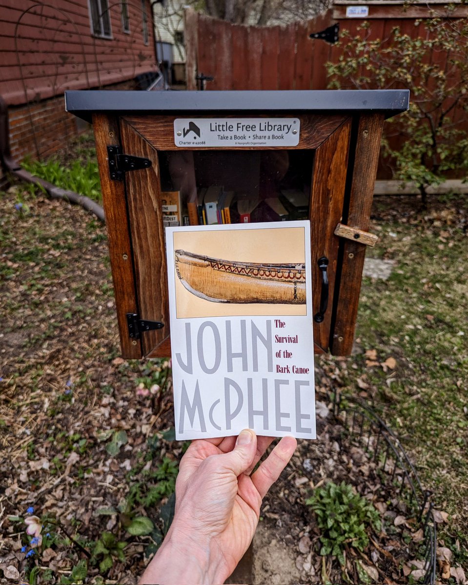 Another good book in the box tonight! — @LtlFreeLibrary 📚