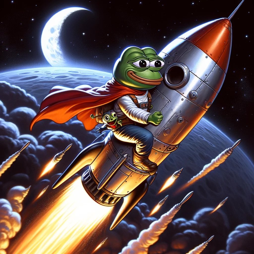 OGpepejr's tweet photo. Pepe jr is taking off , CA- 2r3vBbBWVWtexgNzGPCHjVHjLvzZcMpMvKv7ipb21cxB
  
Here to stay and take over 🔒🚀 https://t.co/BFF10PnksS
