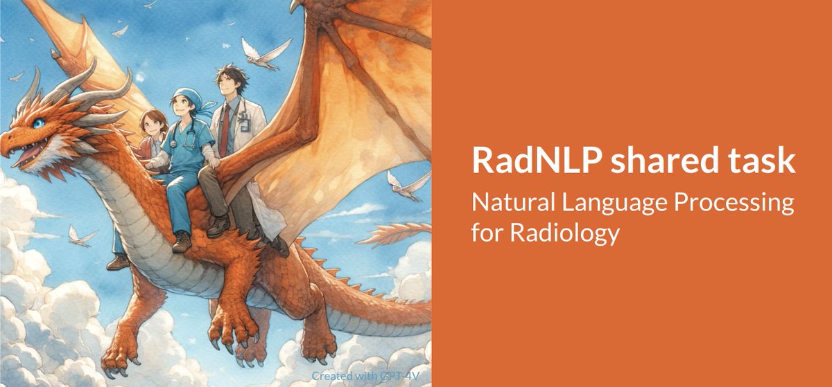 radnlp_ja's tweet photo. 📣 RadNLP shared の日本語広報アカウントを開設いたしました！

RadNLPは，公開可能な医療データを作成し，それを用いて広くAIによる解法を募集する取り組みです。

このアカウントでは最新情報などについてお知らせいたします。

ウェブサイトはこちら: https://t.co/fEpq2dVwjg https://t.co/4sEDroWgB1