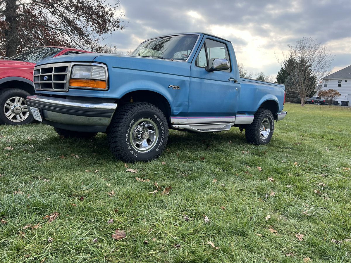 One of my favorite little grubby trucks died.  It makes no sense but yep I’m putting a new drivetrain in it just because it’s become an old friend at this point.  I’ll repower it and then repaint it to original.  It’s a fav of my daughters’ when they want to borrow a truck.